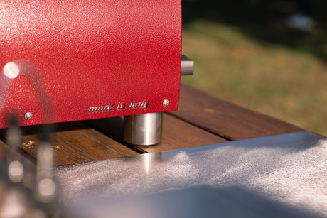 Alfa Moderno Portable Propane Gas Fired Pizza Oven - Antique Red