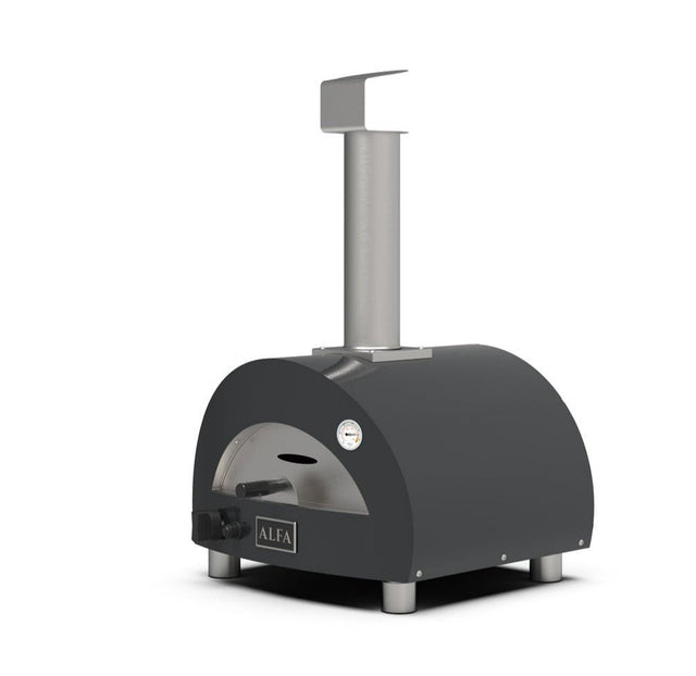 Alfa Moderno Portable Propane Gas Fired Pizza Oven - Grey