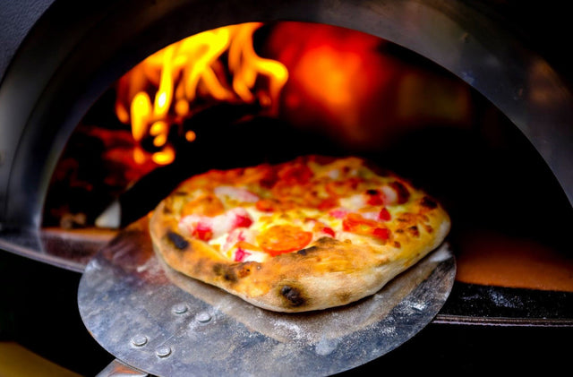 Alfa Nano Wood Fired Freestanding Pizza Oven on Cart - Copper