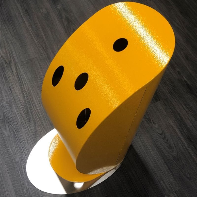 Alfa Vela Pizza Peel Holder - Yellow - AFIPOPALE-GI