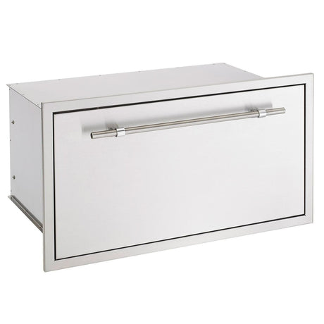 American Made Grills 36X20-Inch Large Storage Drawer w/ Encore & Muscle Handles - SSDR1-36AMG