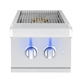 American Made Grills Atlas Gas Double Side Burner - ATSSB2