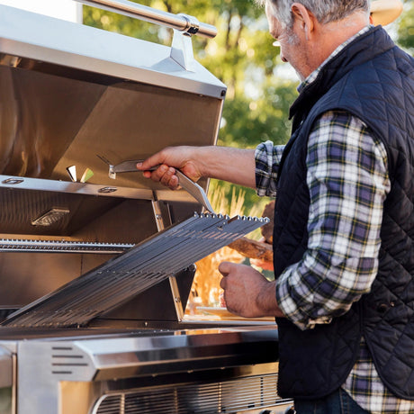 American Made Grills Muscle 54-Inch Freestanding Hybrid Grill - Natural Gas - MUSFS54-NG