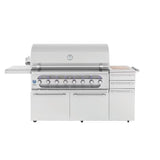 American Made Grills Muscle 54-Inch Freestanding Hybrid Grill - Propane - MUSFS54-LP