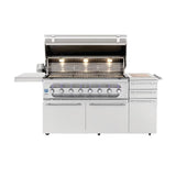 American Made Grills Muscle 54-Inch Freestanding Hybrid Grill - Propane - MUSFS54-LP