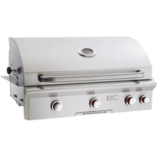 Load image into Gallery viewer, American Outdoor Grill T-Series 36-Inch 3-Burner Built-In Natural Gas Grill With Rotisserie - 36NBT
