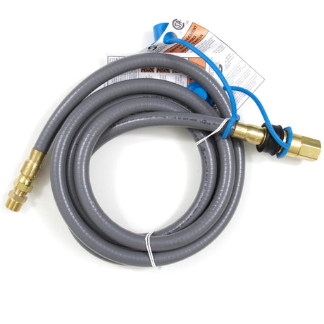 Blaze 10 Ft. Natural Gas/Bulk Propane Hose W/ Quick Disconnect - BLZ-NG-HOSE