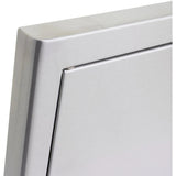 Blaze 21-Inch Right Hinged Stainless Steel Single Access Door - Vertical - BLZ-SV-2417-R