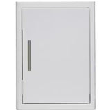 Blaze 21-Inch Stainless Steel Single Access Door - Vertical - BLZ-SINGLE-2417-R-SC