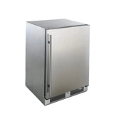 Blaze 24-Inch 5.5 Cu. Ft. Outdoor Rated Compact Refrigerator - BLZ-SSRF-5.5