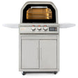 Blaze 26-Inch Freestanding Gas Outdoor Pizza Oven W/ Rotisserie & Cart - BLZ-26-PZOVN