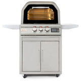 Blaze 26-Inch Freestanding Gas Outdoor Pizza Oven W/ Rotisserie & Cart - BLZ-26-PZOVN