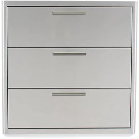 Blaze 30-Inch Stainless Steel Triple Access Drawer - BLZ-30W-3DRW-LT