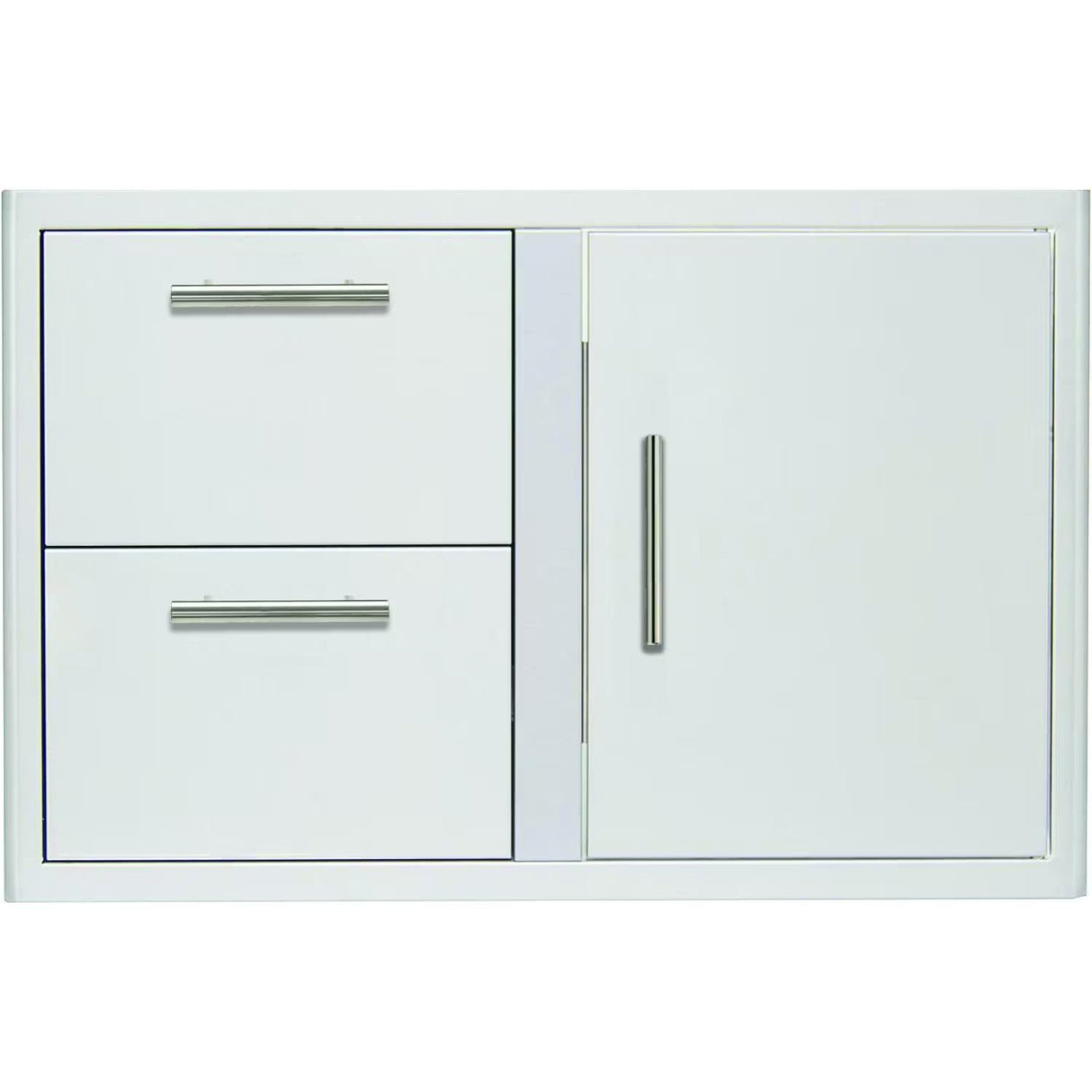 Blaze 32-Inch Stainless Steel Access Door & Double Drawer Combo - BLZ-DDC-R-LTSC