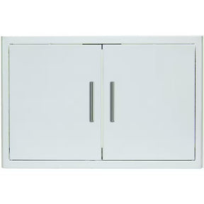 Blaze 32-Inch Stainless Steel Double Access Door With Paper Towel Holder - BLZ-AD32-R-SC