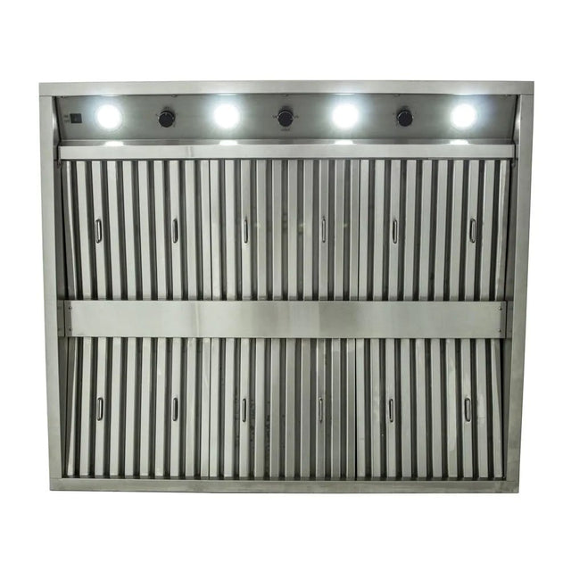 Blaze 42-Inch Stainless Steel Outdoor Vent Hood - 2000 CFM - BLZ-42-VHOOD