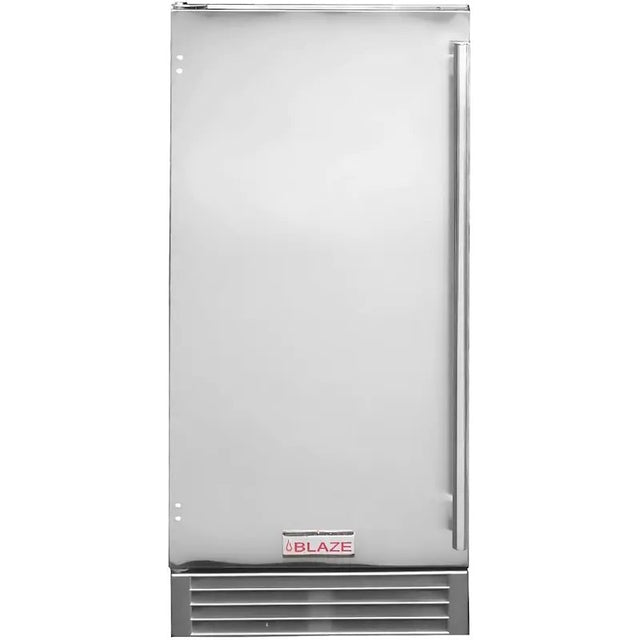 Blaze 50 Lb. 15-Inch Outdoor Rated Ice Maker With Gravity Drain