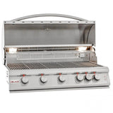 Blaze LTE 40-Inch 5-Burner Built-In Gas Grill With Rear Infrared Burner & Grill Lights