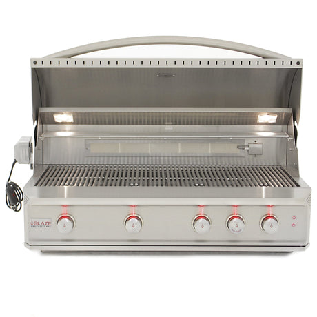 Blaze Professional LUX 44-Inch 4-Burner Built-In Gas Grill With Rear Infrared Burner