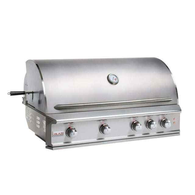 Blaze Professional LUX 44-Inch 4-Burner Built-In Gas Grill With Rear Infrared Burner