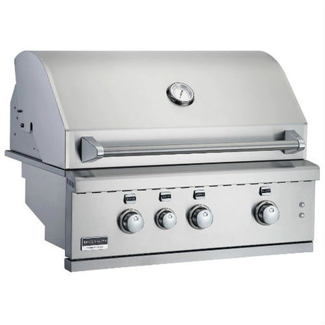 Broilmaster 34-in Built-In Gas Grill with 3 Burners, Lights, Rear Burner