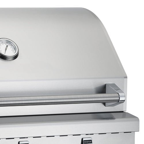 Broilmaster 34-in Built-In Gas Grill with 3 Burners, Lights, Rear Burner