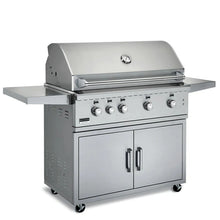 Load image into Gallery viewer, Broilmaster 42-inch 4-burner Freestanding Gas Grill on Cart
