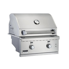 Load image into Gallery viewer, Broilmaster BSG262N 26 Inch 2 Burner Stainless Built-In Gas Grill
