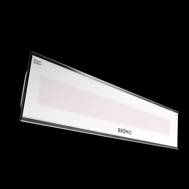 Bromic Heating Platinum Smart-Heat Series II 33-Inch 2300W 7,900 BTU 240V Electric Patio Heater - White