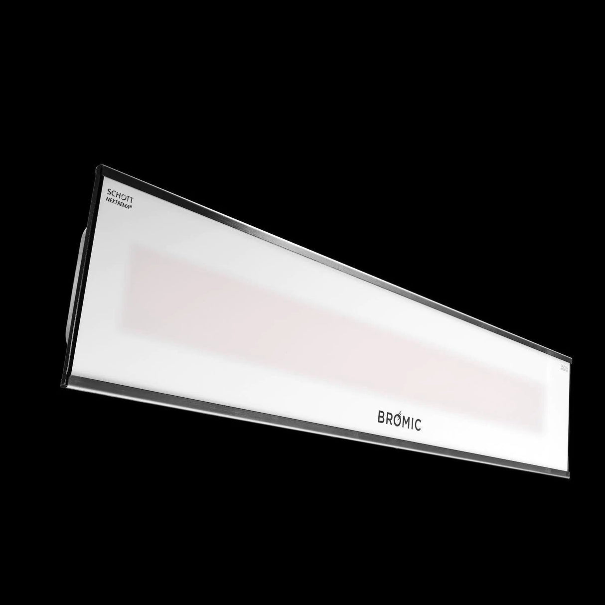 Bromic Heating Platinum Smart-Heat Series II 50-Inch 3400W 11,600 BTU 240V Electric Patio Heater - White