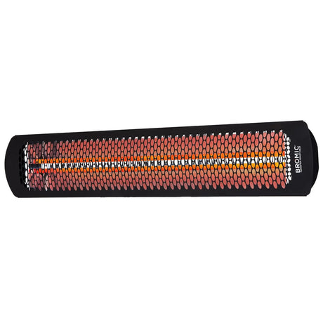 Bromic Heating Tungsten Smart-Heat 44-Inch 4000W Dual Element 240V Electric Infrared Patio Heater - Black