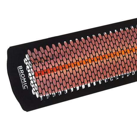 Bromic Heating Tungsten Smart-Heat 56-Inch 3000W Single Element 240V Electric Infrared Patio Heater - Black