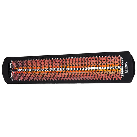 Bromic Heating Tungsten Smart-Heat 56-Inch 6000W Dual Element 240V Electric Infrared Patio Heater - Black