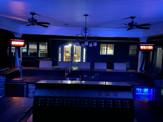 Bromic Tungsten Smart-Heat Portable Radiant Heat 39,800 BTU Patio Heater - BH0510001