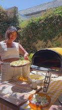 Load and play video in Gallery viewer, Gozney Yellow Roccbox Propane Gas Portable Outdoor Pizza Oven - Limited Edition
