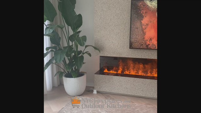 Dimplex Opti-Myst Pro 1500 Built-in 60 Inch Water Vapor Electric Fireplace Firebox