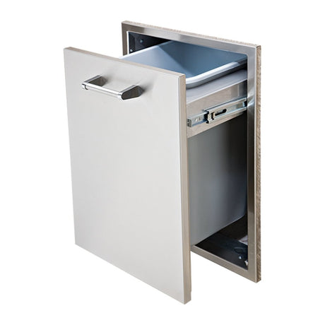 Delta Heat 18-Inch Tall Double Trash Drawer (Trash Can Included)