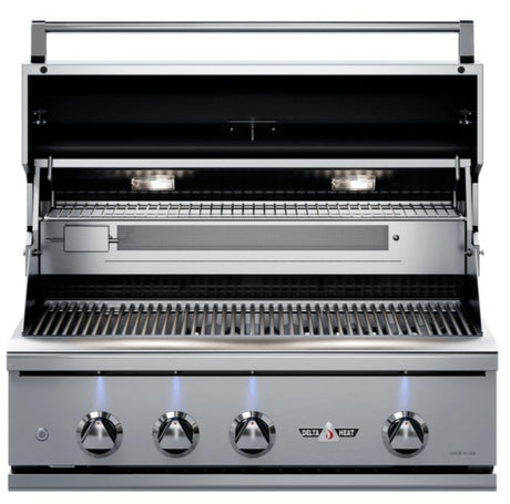 Delta Heat 32-Inch 3-Burner Built-In Gas Grill with Infrared Rotisserie Burner