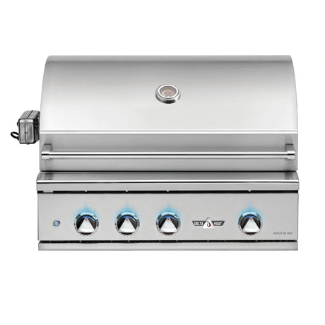 Delta Heat 32-Inch 3-Burner Built-In Gas Grill with Sear Zone & Infrared Rotisserie Burner
