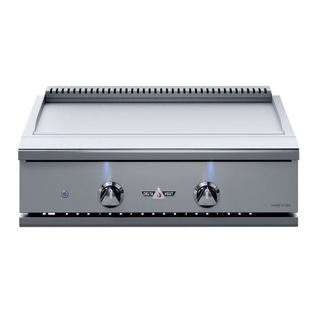 Delta Heat 32-Inch Built-In Outdoor Teppanyaki Grill Flat Top Griddle