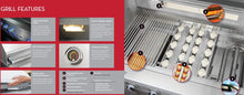 Load image into Gallery viewer, Delta Heat 38-Inch 3-Burner Outdoor Built-In Gas Grill
