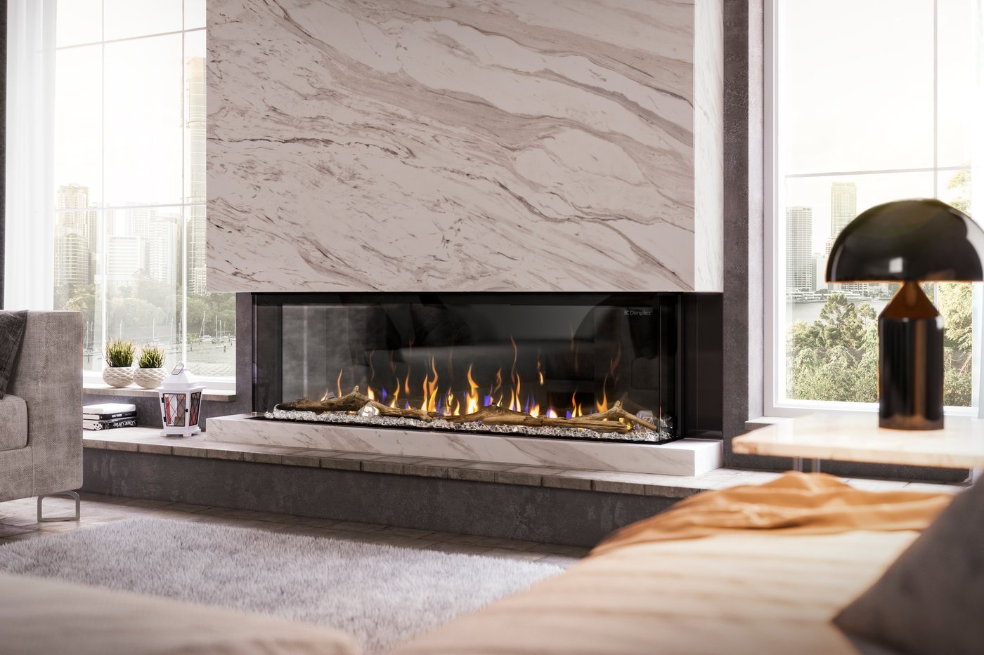 Dimplex IgniteXL Bold 60 Inch Indoor/Outdoor Linear Electric