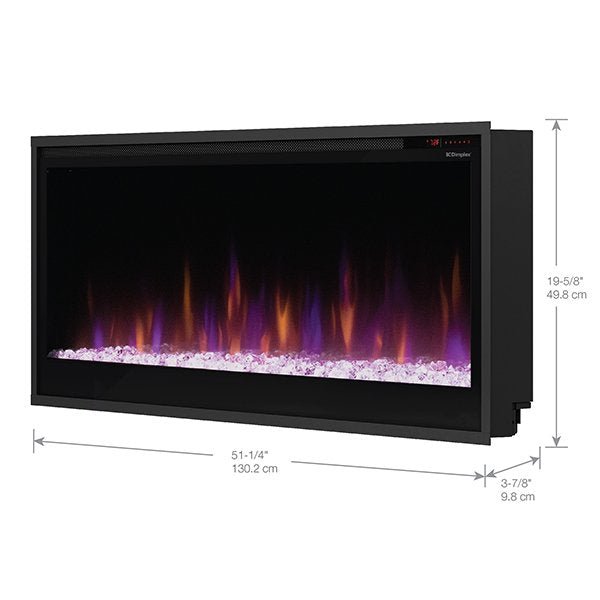 Dimplex Multi-Fire 50 Inch Slim Linear Electric Fireplace