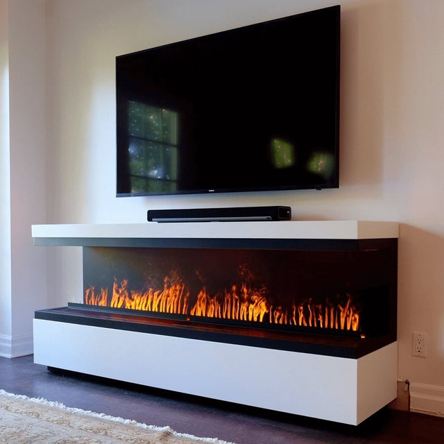 Dimplex Opti-Myst Pro 1500 Built-in 60 Inch Water Vapor Electric Fireplace Firebox