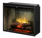 Dimplex - Revillusion 36-Inch Built-In Electric Fireplace - Weathered Concrete Gray