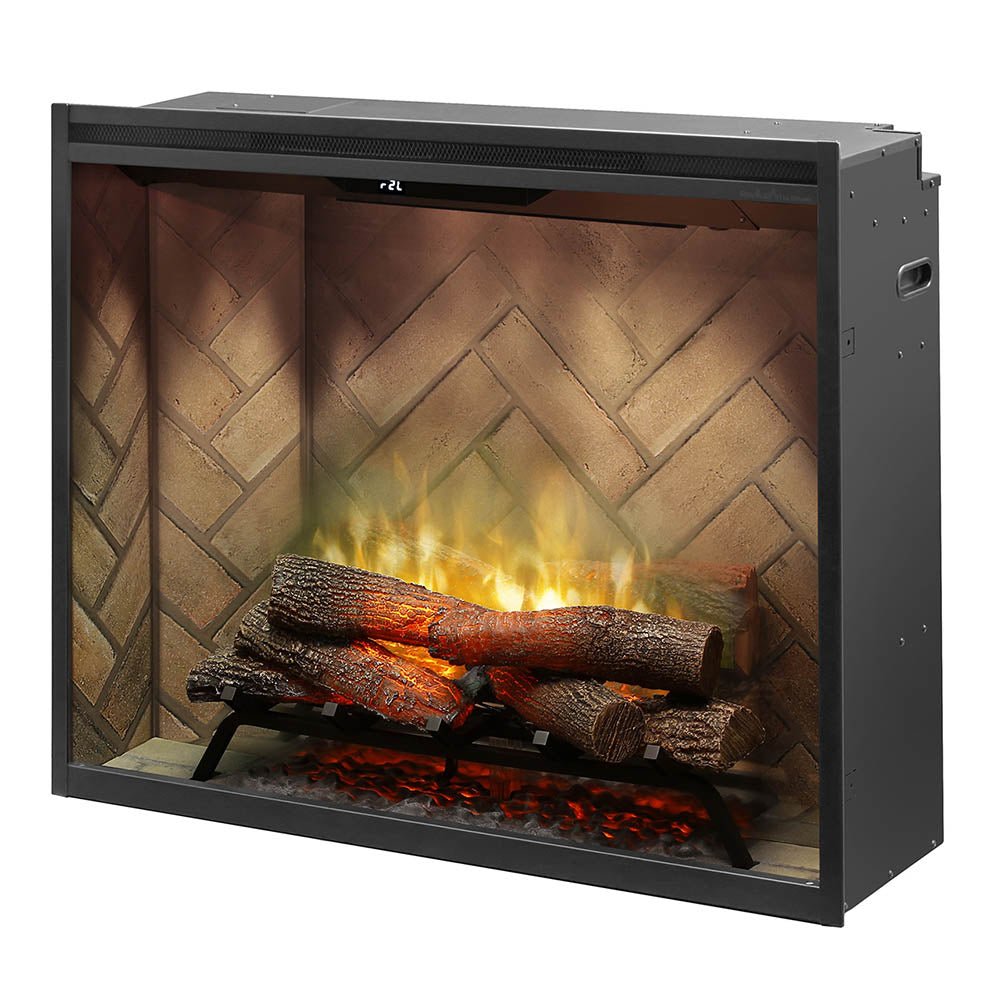 Dimplex Revillusion 36" Portrait Built-in Realistic Electric Fireplace Insert - RBF36P