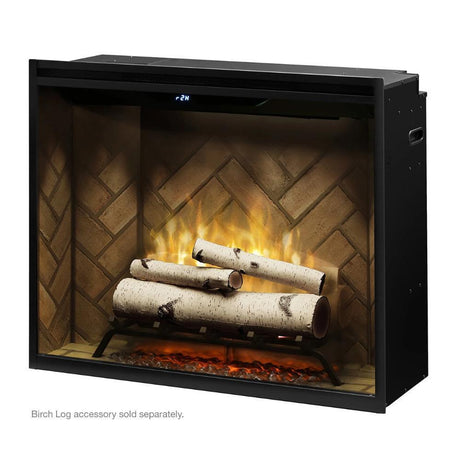 Dimplex Revillusion 36" Portrait Built-in Realistic Electric Fireplace Insert - RBF36P