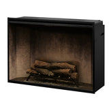 Dimplex - Revillusion 42-Inch Built-In Electric Fireplace - Weathered Concrete Gray