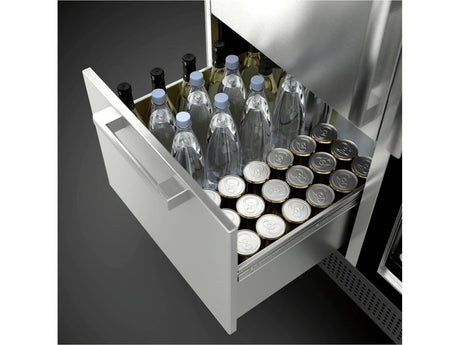 Dometic MoBar 550S Outdoor Mobile Bar Beverage Center w/ Dual Zone Refrigerator