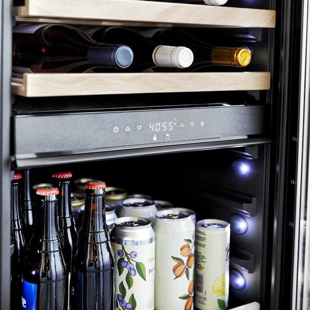 Dometic MoBar 550S Outdoor Mobile Bar Beverage Center w/ Dual Zone Refrigerator